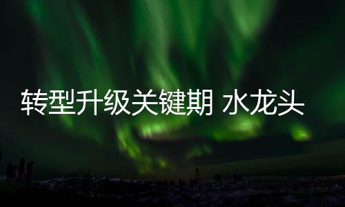 水龙头企业需好好体会