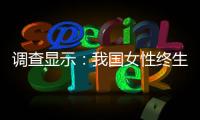 调查显示	：我国女性终生无孩率已接近10%，初婚年龄升至26.3岁