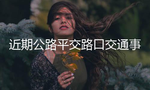 驾车行经公路平交路口