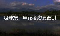 足球报
：申花考虑夏窗引进外援前锋
，米内罗已基本赛季报销