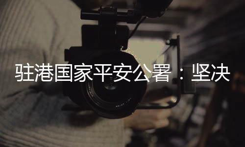 驻港支持中乱声明指出