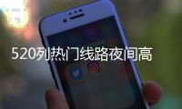 520列热门线路夜间高铁昨晚开行
，到你家吗？