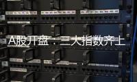 A股开盘
：三大指数齐上涨