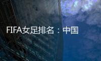 FIFA女足排名�：中国女足世界第15 亚洲第四名