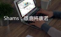 Shams
：雄鹿将康诺顿+2个次轮送至黄蜂换来米西奇