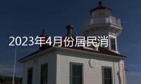 2023年4月份居民消费价格同比上涨0.1%
	，环比下降0.1%